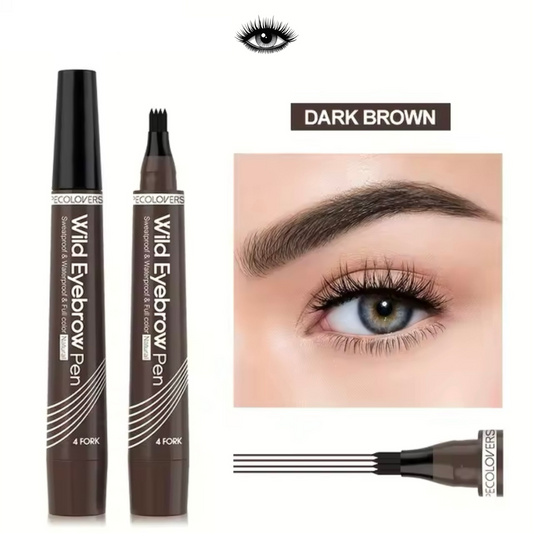 Dark brown eyebrow pen